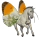cheval de selle criollo argentin gris souris