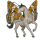 cheval de selle morgan gris pommelé
