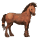 cheval de selle pur-sang anglais bai cerise
