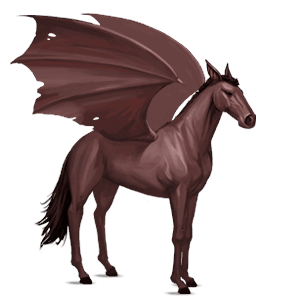 cheval de selle chauve-souris