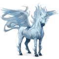 poney licorne ailé Élément air