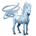 cheval de selle Élément air