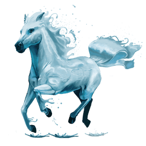 cheval de trait Élément eau
