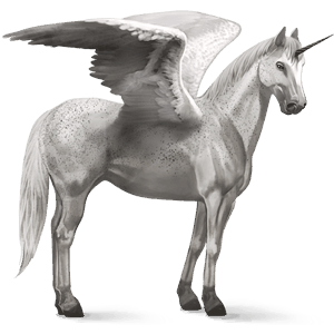 licorne de selle ailée morgan bai