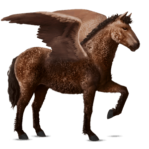 pégase de selle quarter horse alezan brûlé