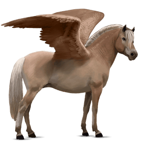 poney pégase pottok alezan