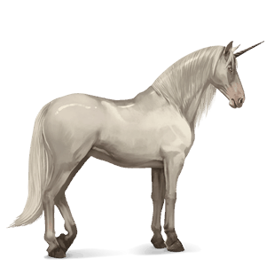 licorne de selle paso péruvien cremello