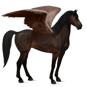 pégase de selle quarter horse alezan