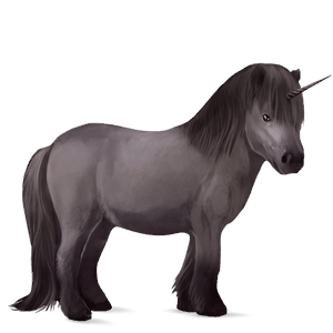licorne de selle bai cerise