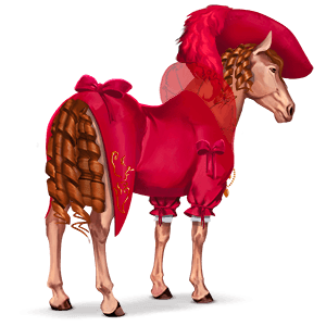 cheval de selle robe milady de winter