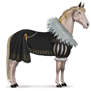 pégase de selle robe anne d'autriche