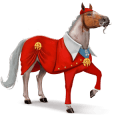 cheval de selle robe richelieu