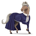 licorne de selle robe mme hudson