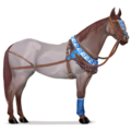 cheval de selle plaine