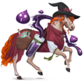 poney sorcière alchimiste