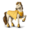 cheval de selle quarter horse alezan brûlé crins lavés