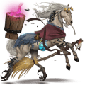 poney bai cerise