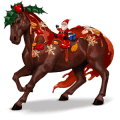 cheval divin pudding de noël