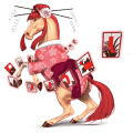cheval divin hanafuda