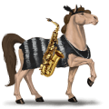 cheval de selle selle français alezan