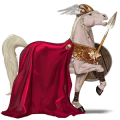 cheval de selle quarter horse palomino