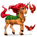 Âne licorne blanc