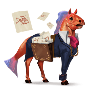 poney français de selle noir