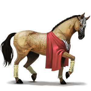 cheval de selle quarter horse palomino