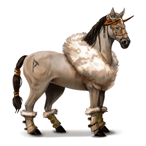poney shetland bai brûlé