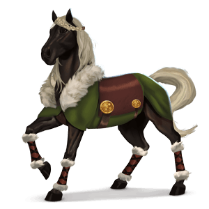 cheval mythologique hrafn