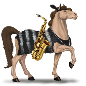 cheval de selle marwari cremello
