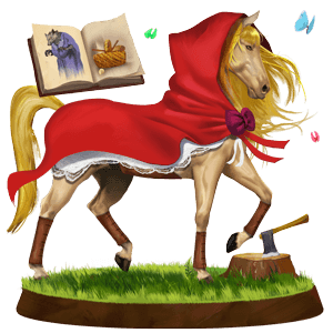 cheval divin petit chaperon rouge