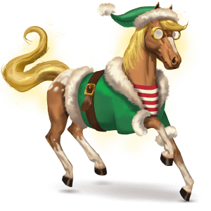 cheval divin merry christmas