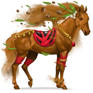 cheval divin muscade