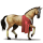 cheval de selle paso péruvien bai cerise