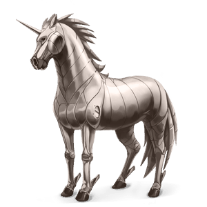 licorne de selle Élément métal