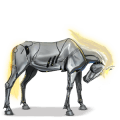 cheval de selle