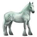 cheval divin greyfell