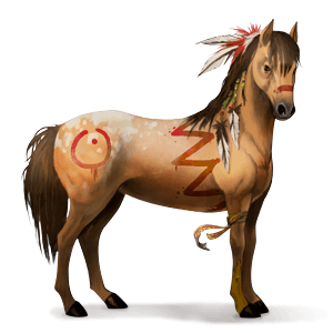 cheval de selle paint horse pie tobiano alezan brûlé