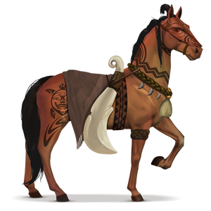 cheval divin tūmatauenga